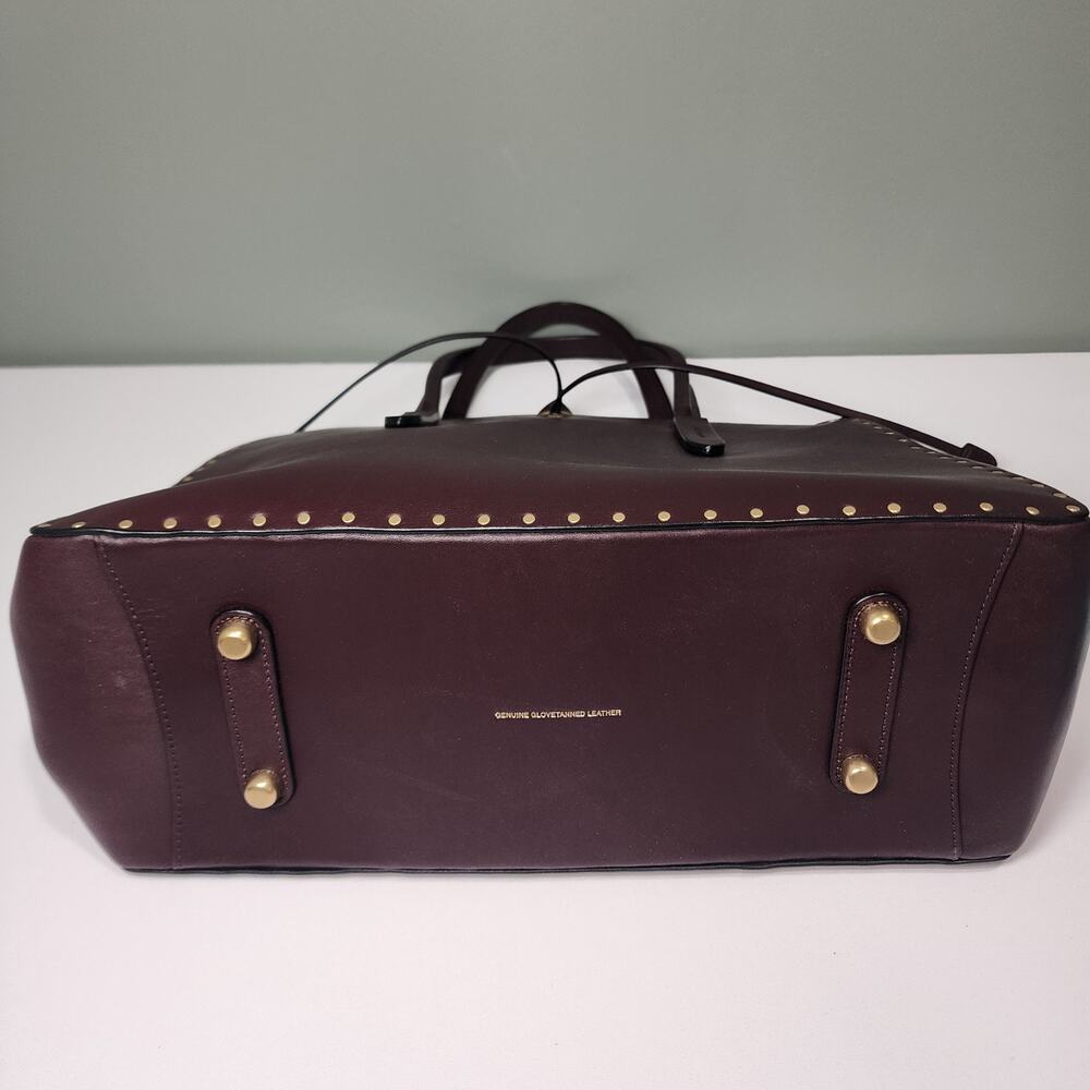 CL838 Coach 1941 Bordeaux Cooper Carryall in Colorblock with Border Rivets - Picture 5 of 12